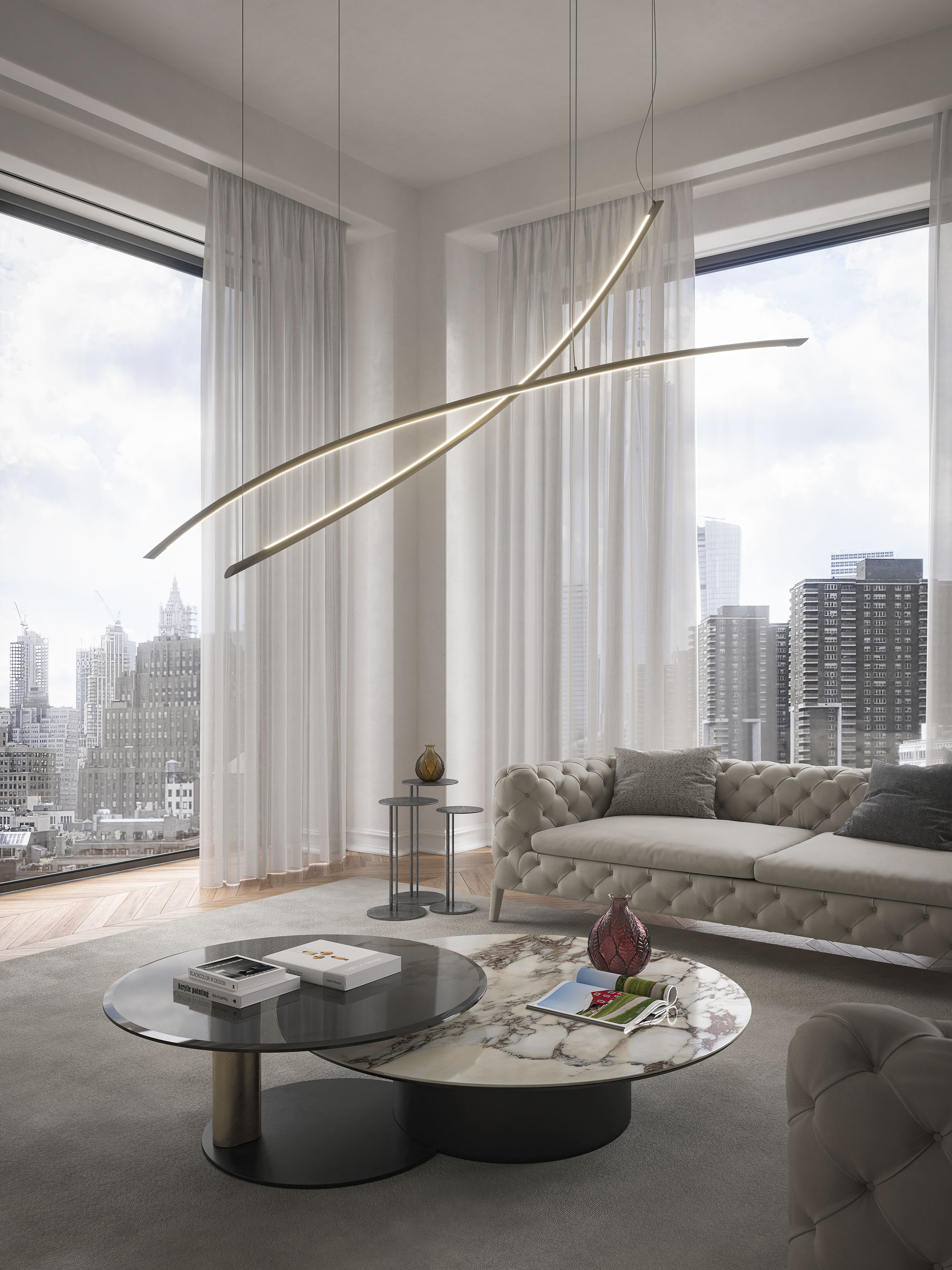 Потолочный светильник Cattelan Italia Katana Magnum