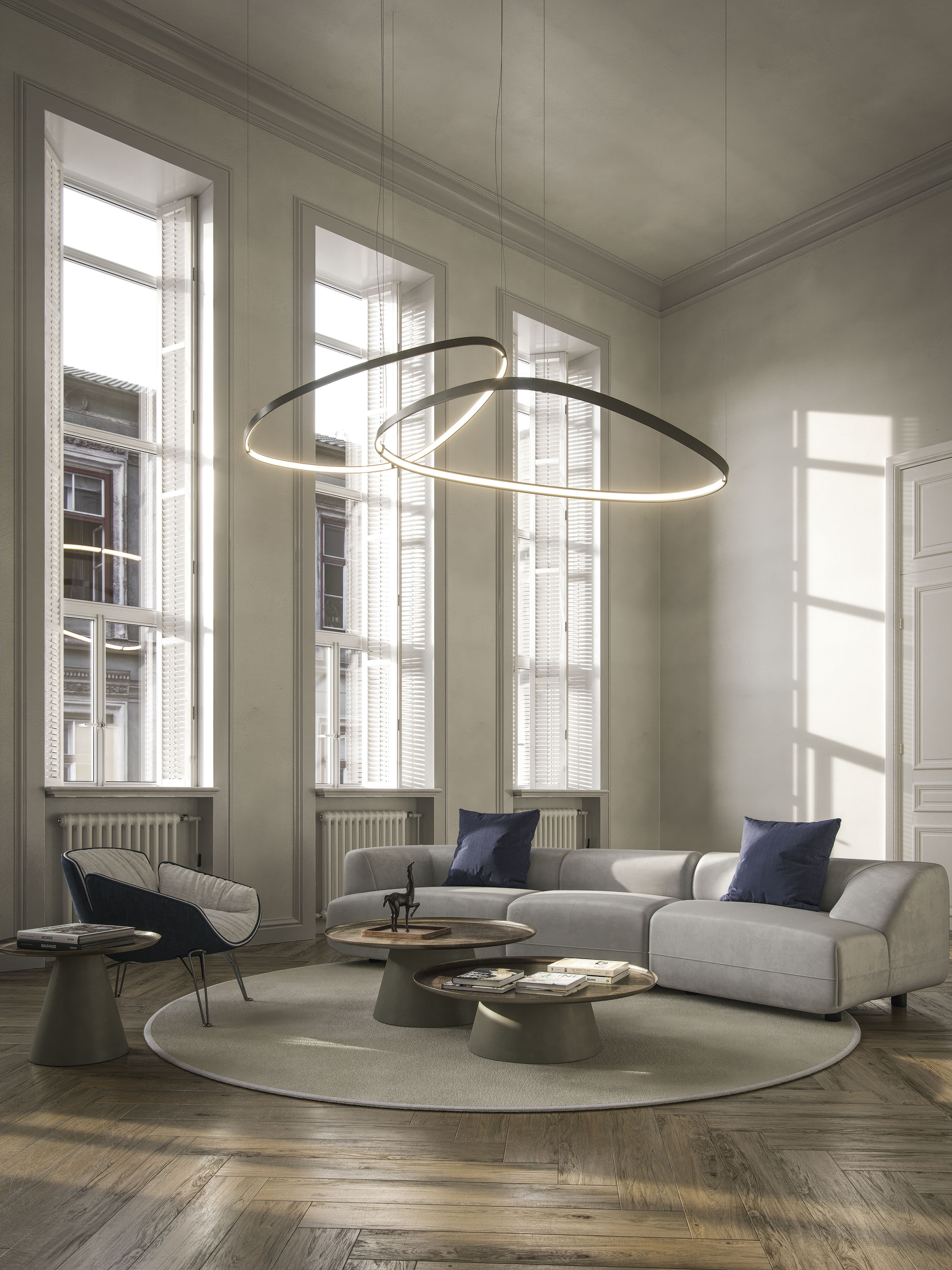Потолочный светильник Cattelan Italia Magellano Magnum