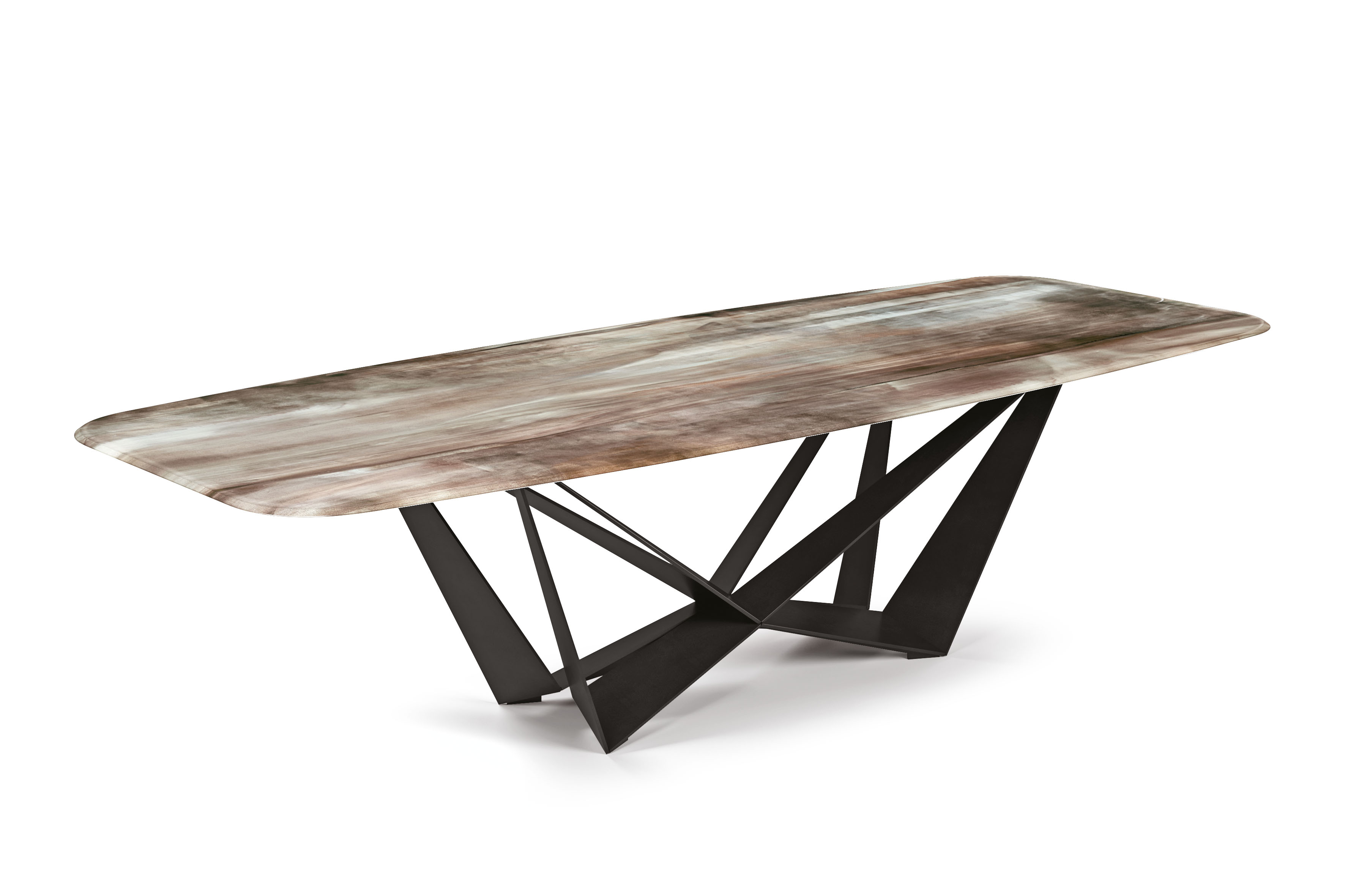 Стол Cattelan Italia Skorpio Crystalart