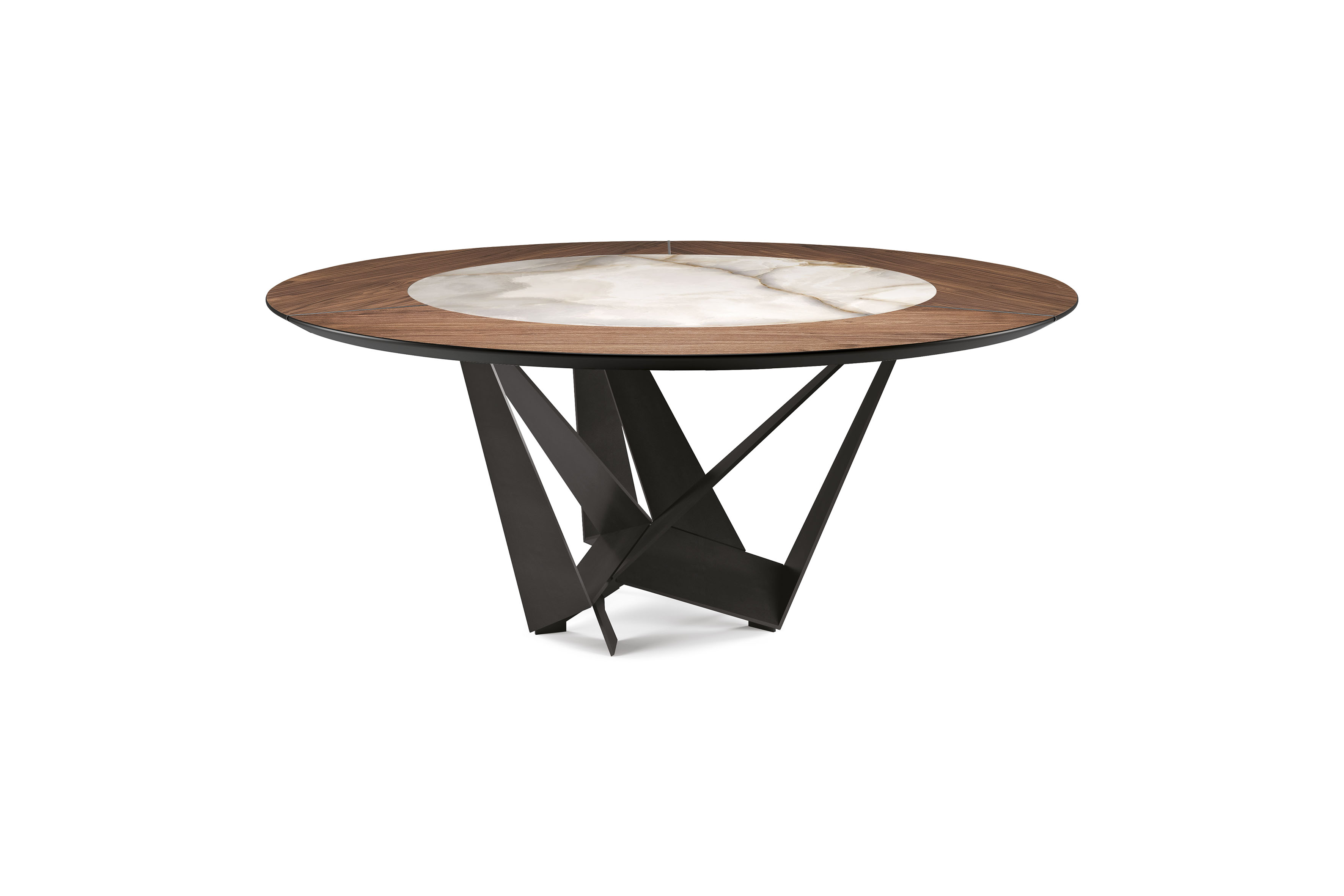 Стол Cattelan Italia Skorpio Ker-Wood Round