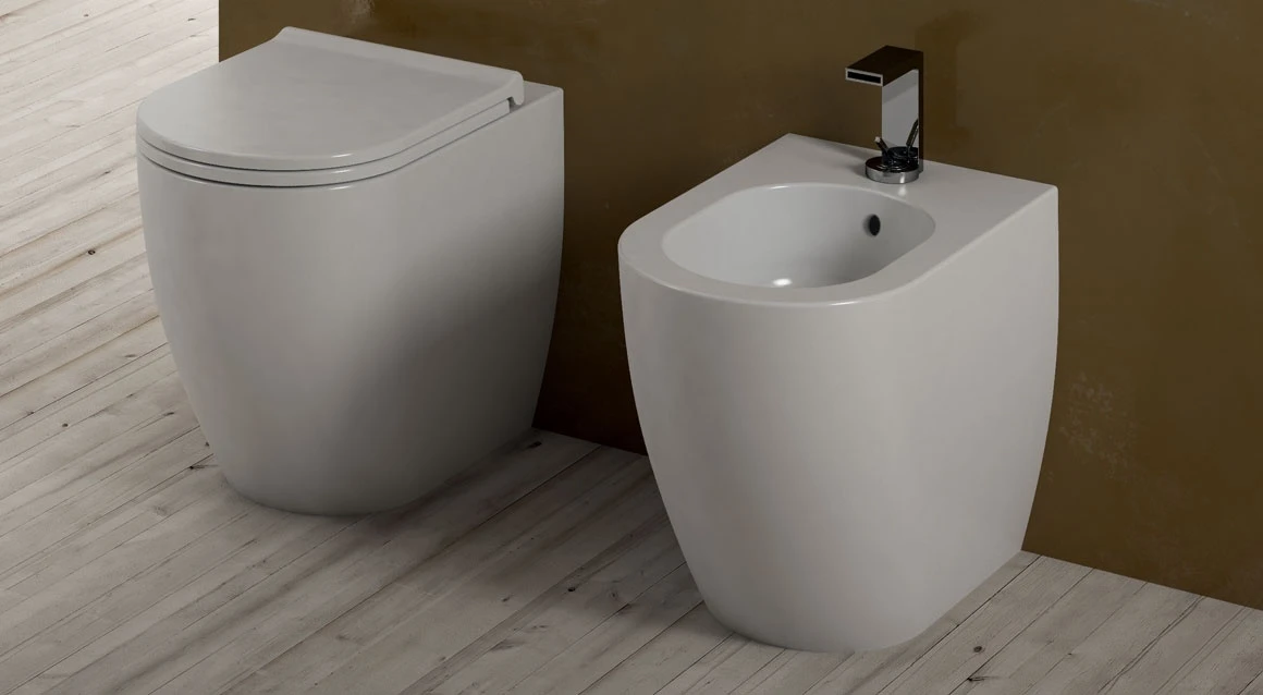 MINI унитаз с напольным сливом Ceramica Cielo