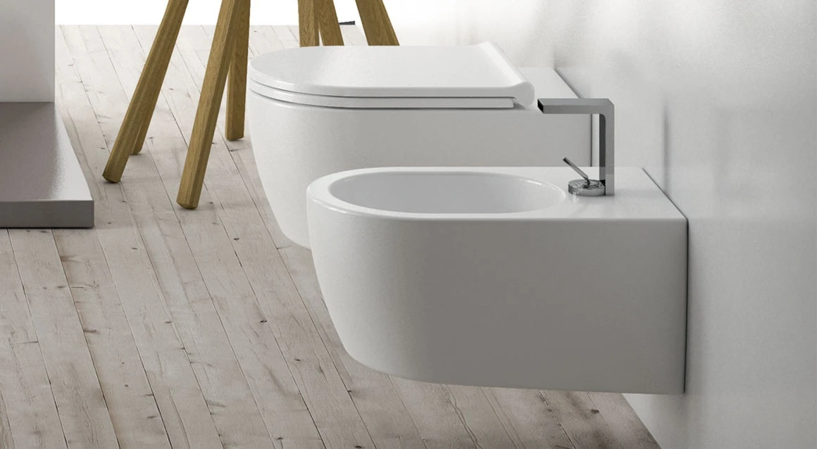 NEW подвесное биде с одним отверстием Ceramica Cielo