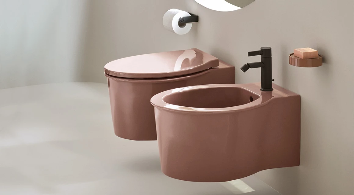 Подвесное биде Catino с одним отверстием Ceramica Cielo