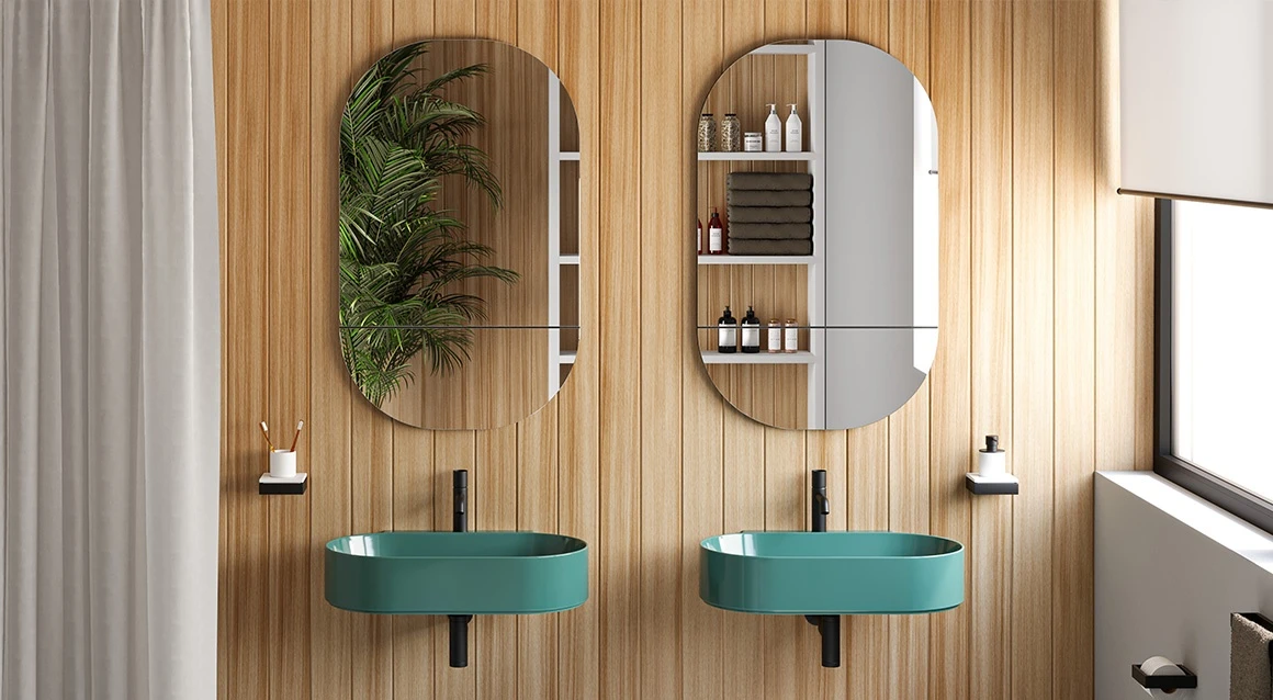 Раковина Mare Ovale 60 с одним отверстием Ceramica Cielo