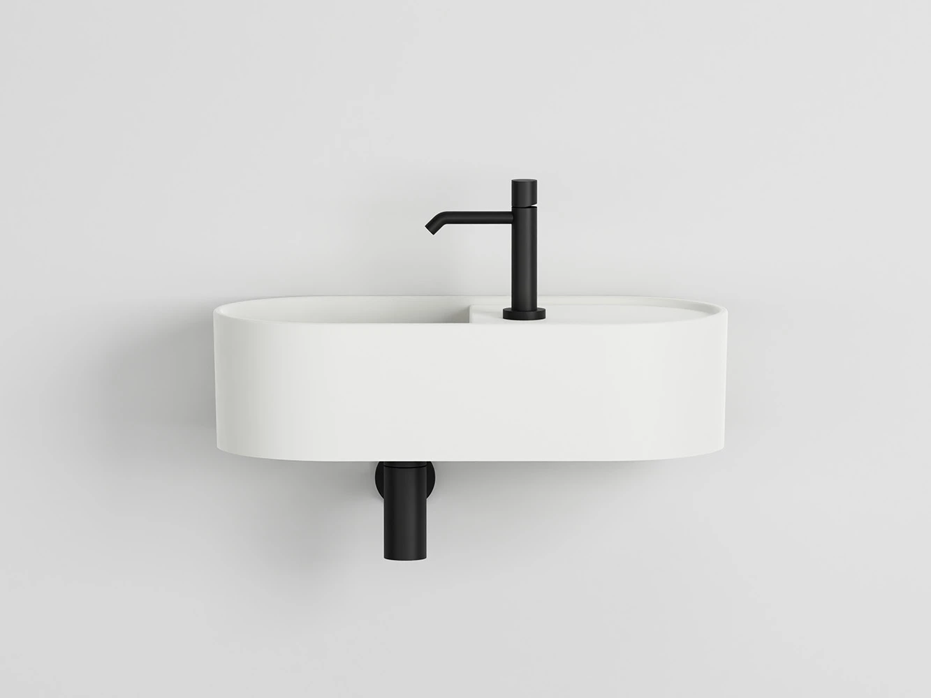 Овальная раковина 60 с одним отверстием Ceramica Cielo