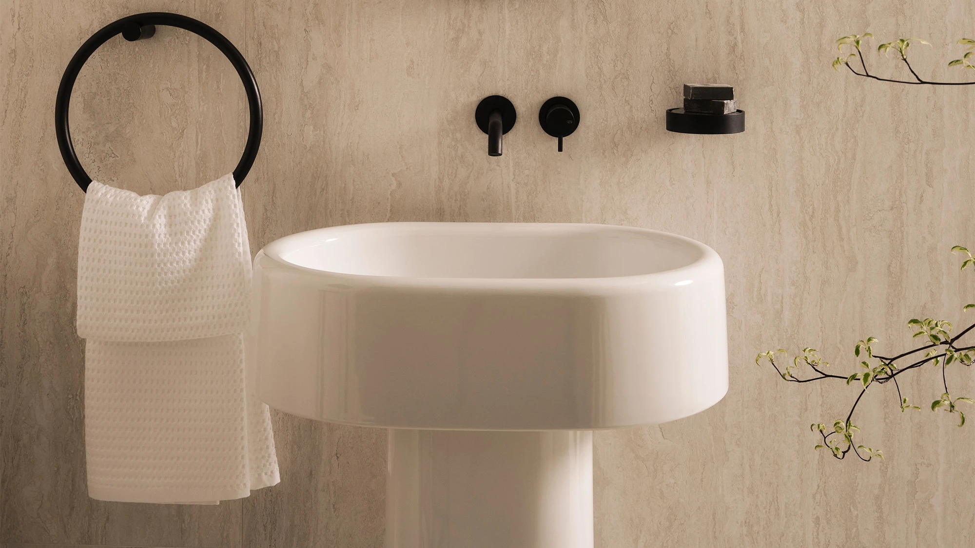 Комплект для установки овальной раковины Itaca Ceramica Cielo