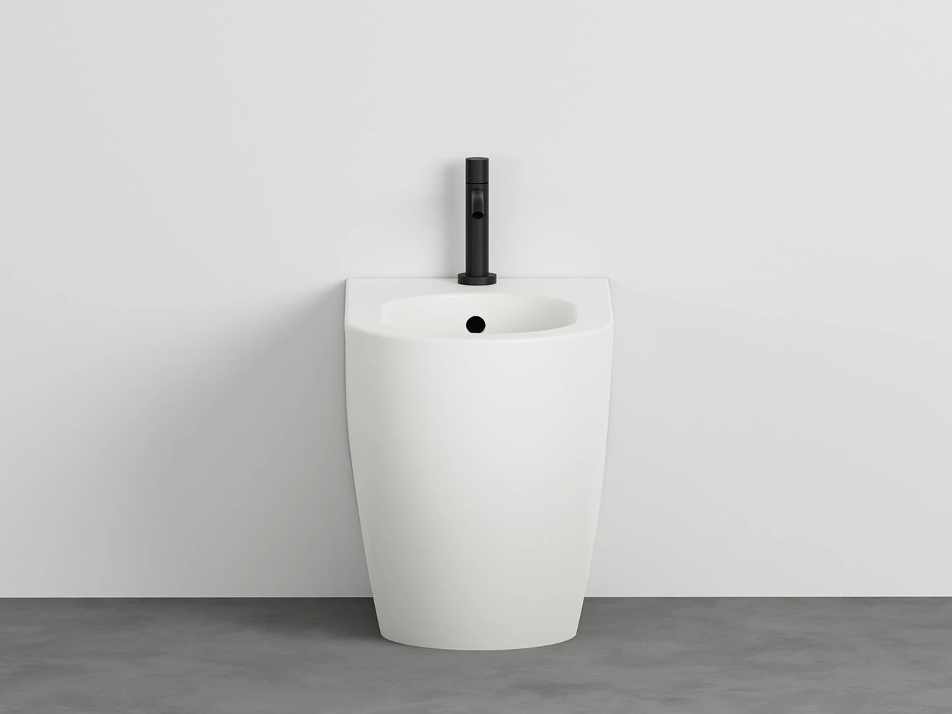 Приставное биде Pro с одним отверстием. Ceramica Cielo (SMBID)