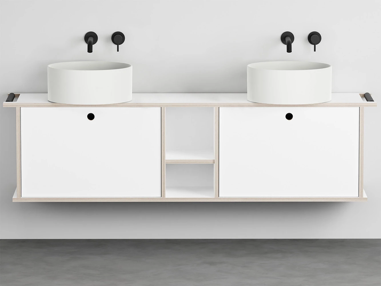 Theo 175 с 2 дверцами и открытым отделением. Ceramica Cielo