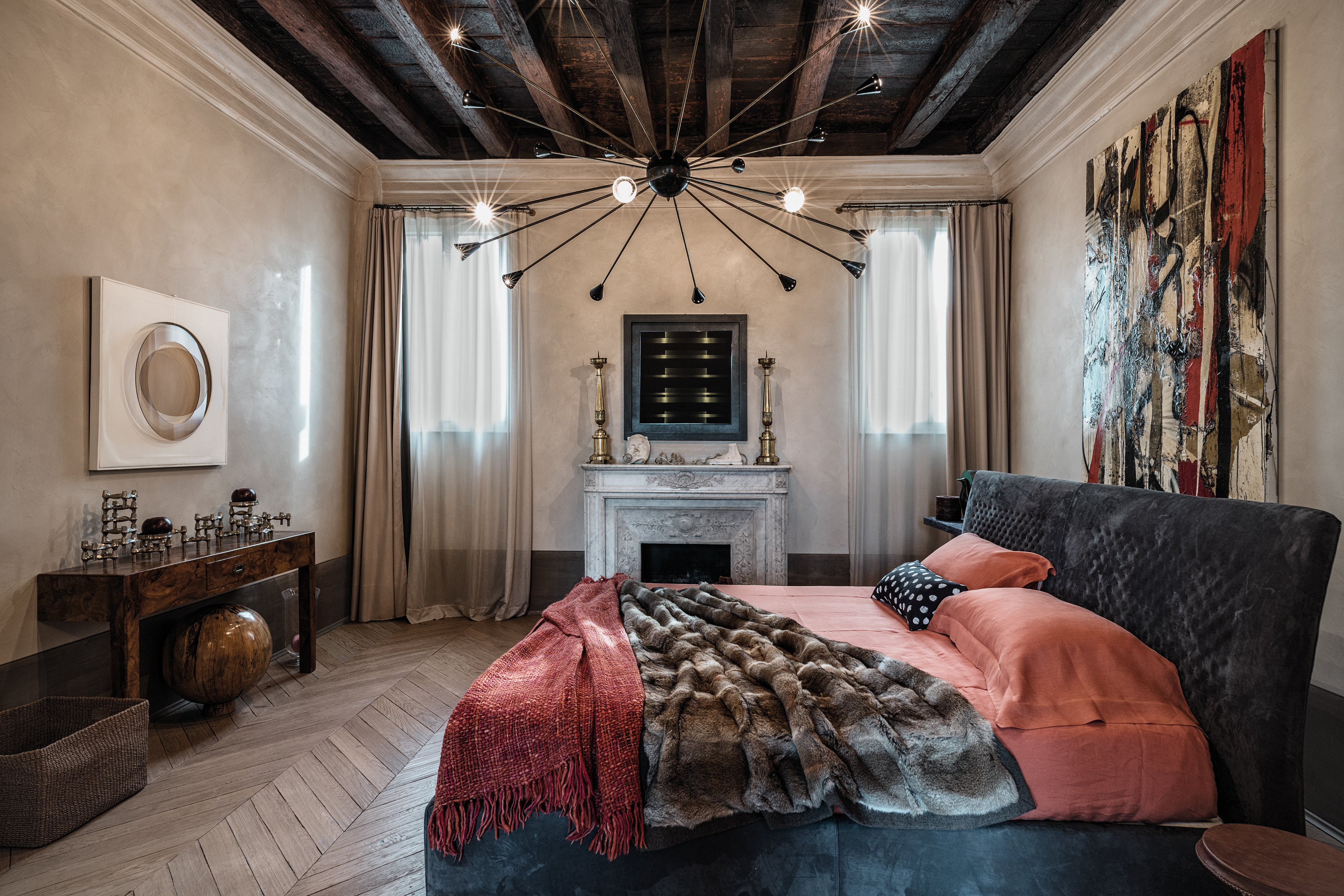 Кровать Cierre Chandelier bed