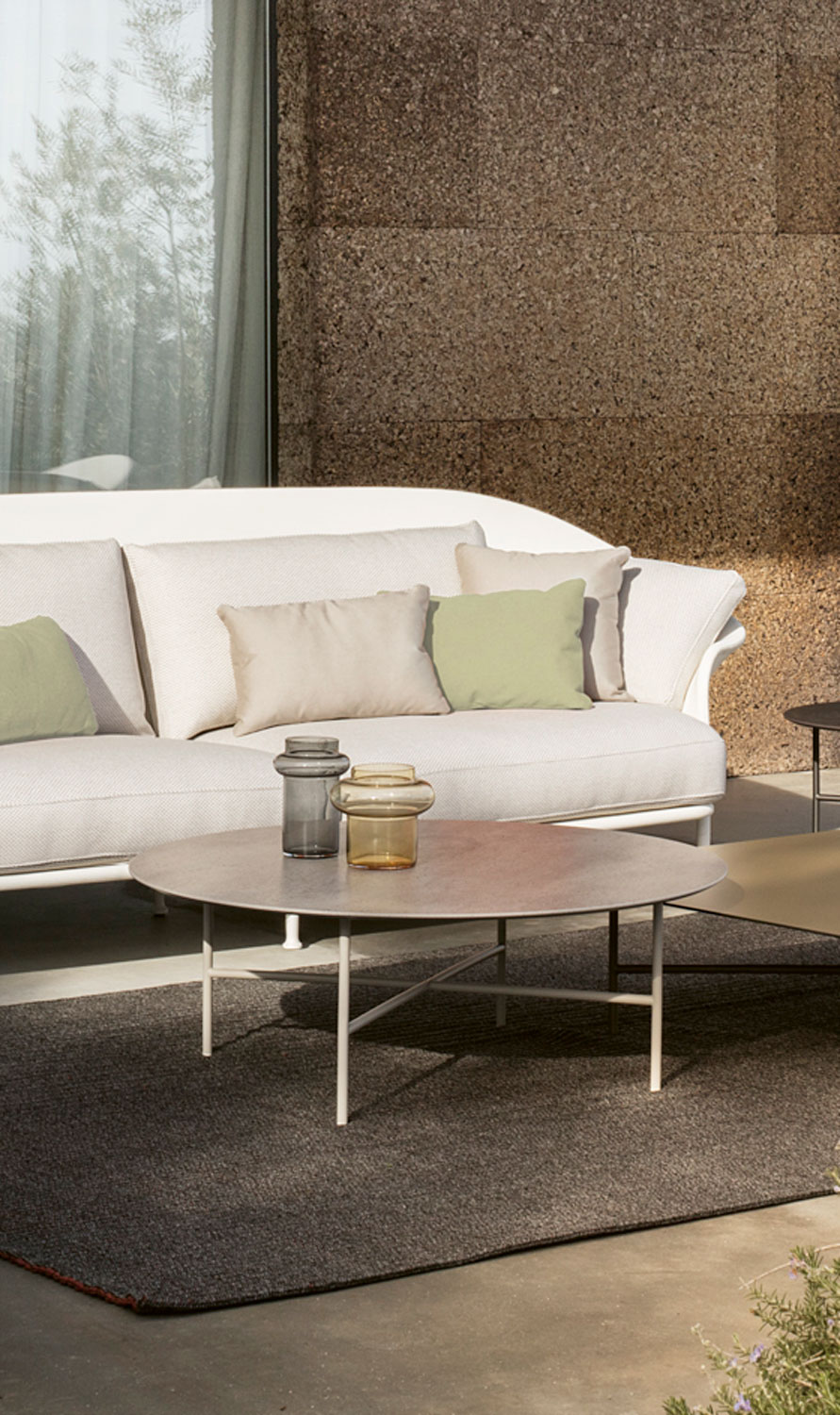 Уличный столик Expormim GRADA OUTDOOR ROUND COFFEE TABLE LOW