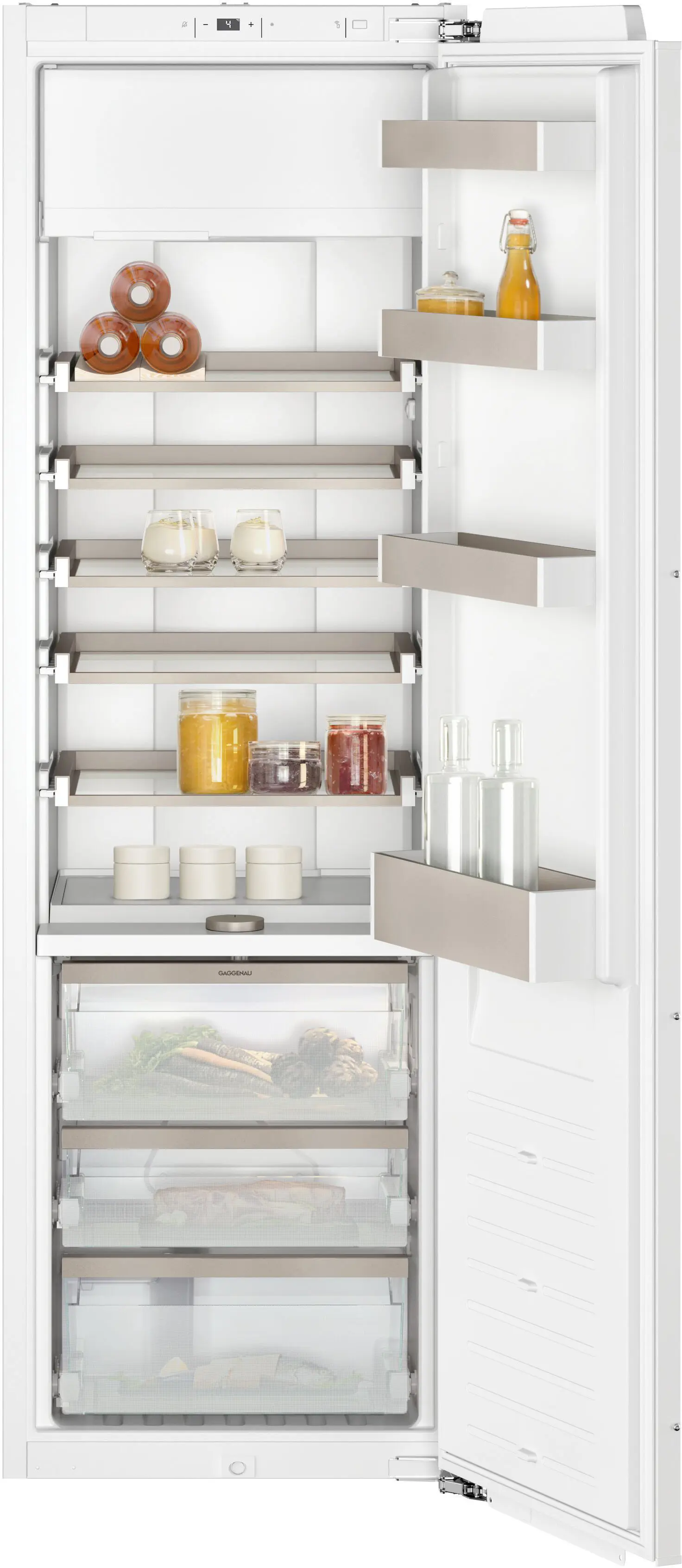 Встраиваемый холодильник Vario с морозильным отделением Gaggenau RT289370