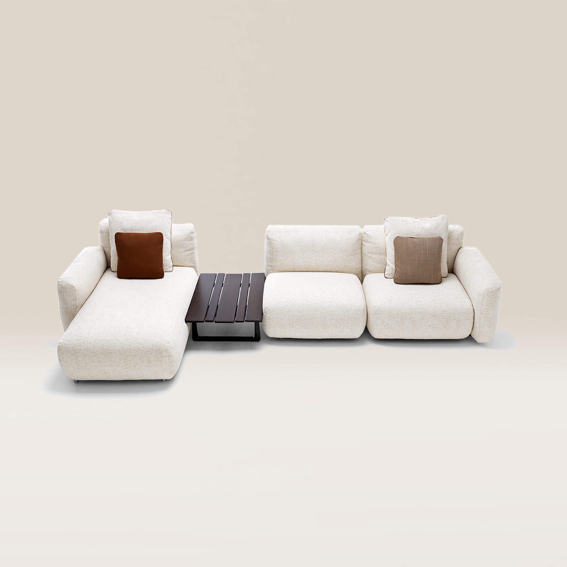 Модульный диван Loro Piana The Delight Chairs by Exteta