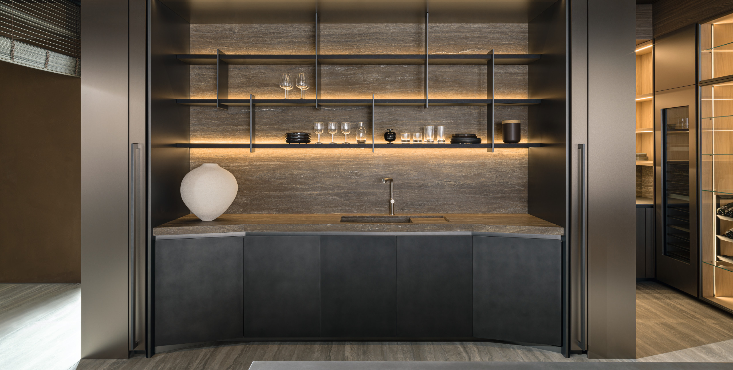 Кухня Molteni&C Tivalì 2.0 By Yabu Pushelberg