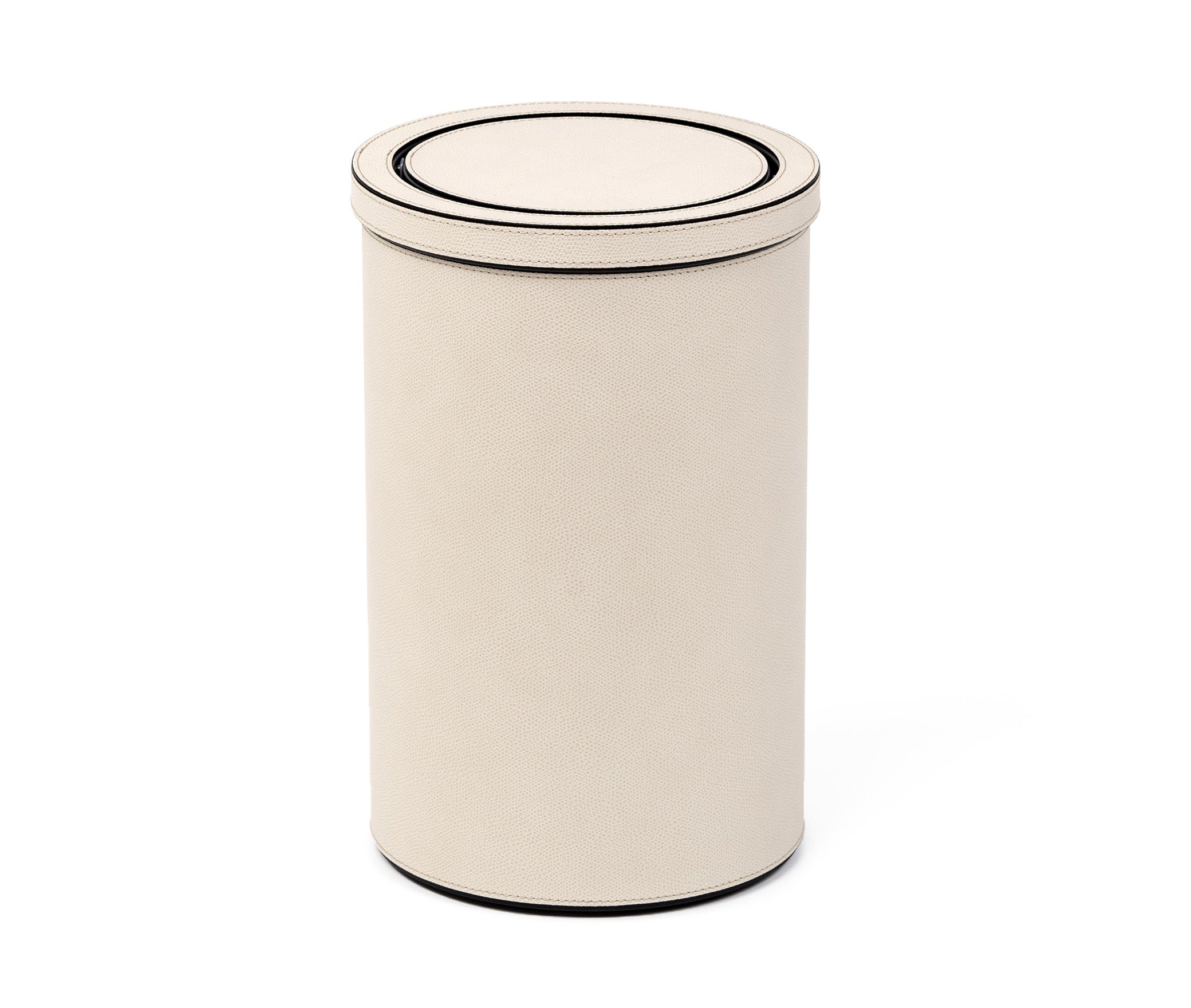 Tilting lid bin