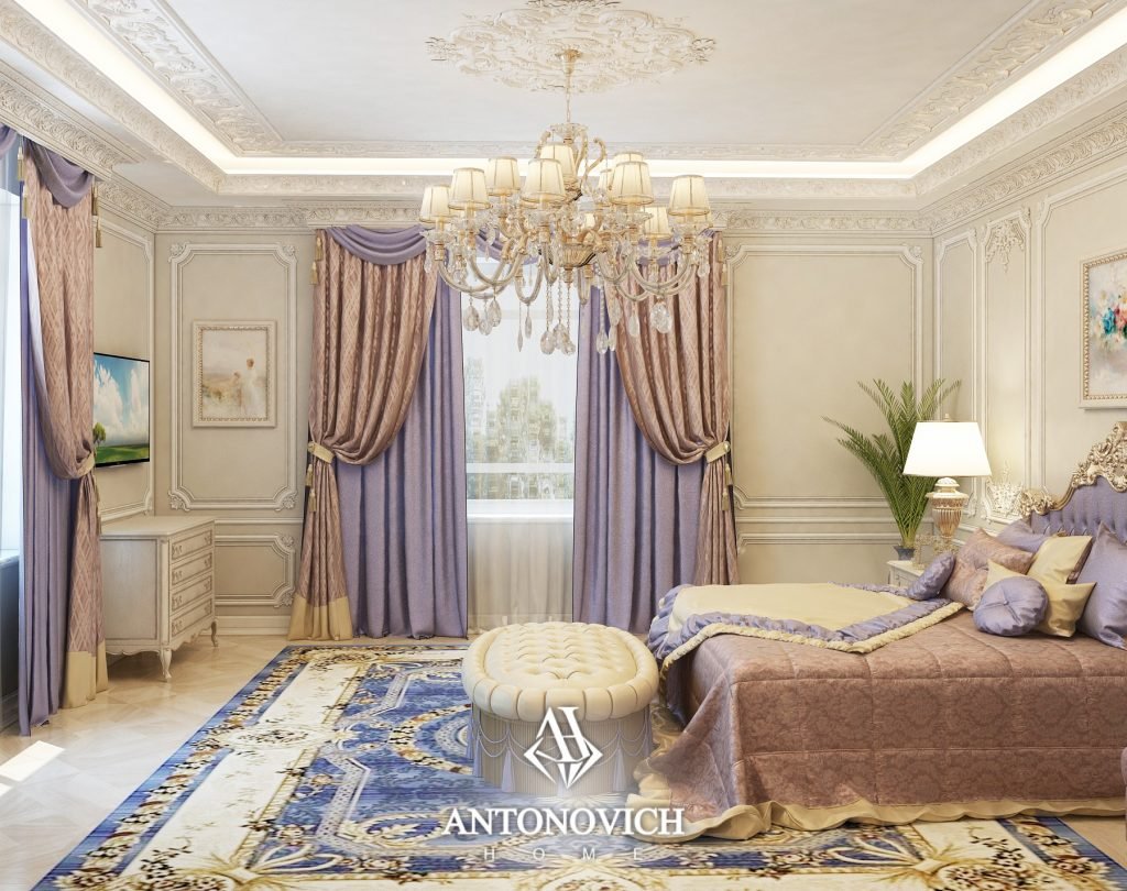 Роскошная спальня от Antonovich Home