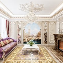 Мебель в гостиную в классическом стиле от Antonovich Home