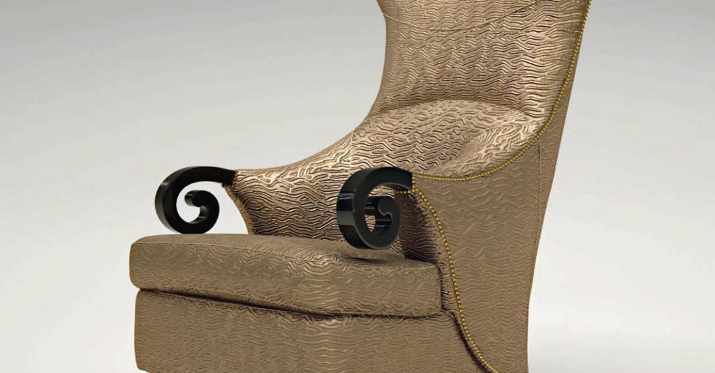 BRUNO ZAMPA кресло PACHA’, Центр Итальянской Мебели Antonovich Home в Астане