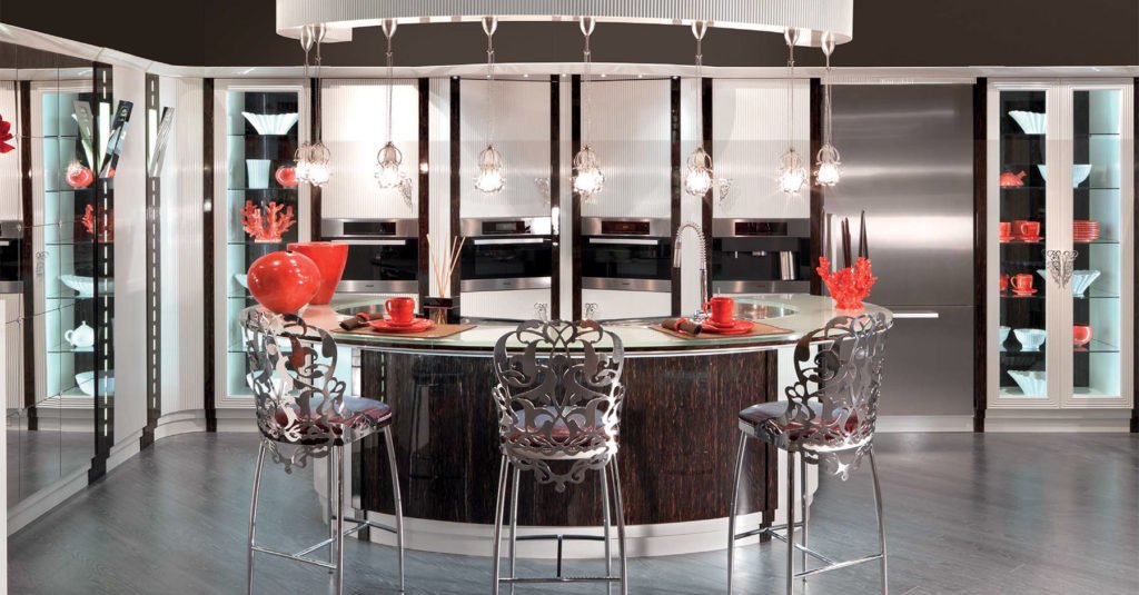 Фешенебельная Коллекция Мебели Для Кухни Diamond Итальянской Компании Brummel , Центр Итальянской Мебели Antonovych Home