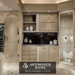 Bianchini кухня Cafedesart от Antonovich Home