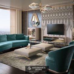 Domus гостиная Diamond Contemporary от Antonovich Home