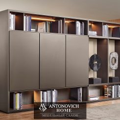 Poliform модульные системы гостиной Wall System от Antonovich Home