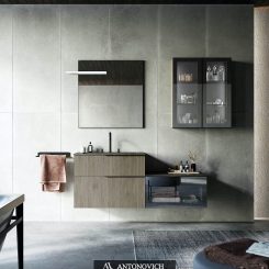 Puntotre мебель в ванную Vertigo 3 от Antonovich Home