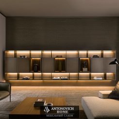 Molteni Group система 505 UP для гостиной от Antonovich Home