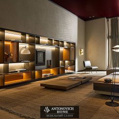 Molteni Group система 505 UP для гостиной от Antonovich Home