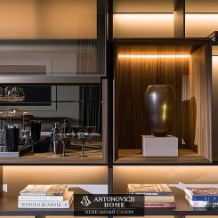 Molteni Group система 505 UP для гостиной от Antonovich Home