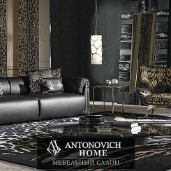 Roberto Cavalli Home (RCHI) гостиная Salone del Mobile в Милане 2022 от Antonovich Home