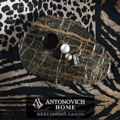 Roberto Cavalli Home (RCHI) гостиная Salone del Mobile в Милане 2022 от Antonovich Home