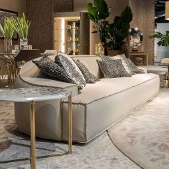 Roberto Cavalli Home (RCHI) гостиная Salone del Mobile в Милане 2022 от Antonovich Home