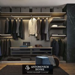 Poliform гардеробная система Ubik от Antonovich Home
