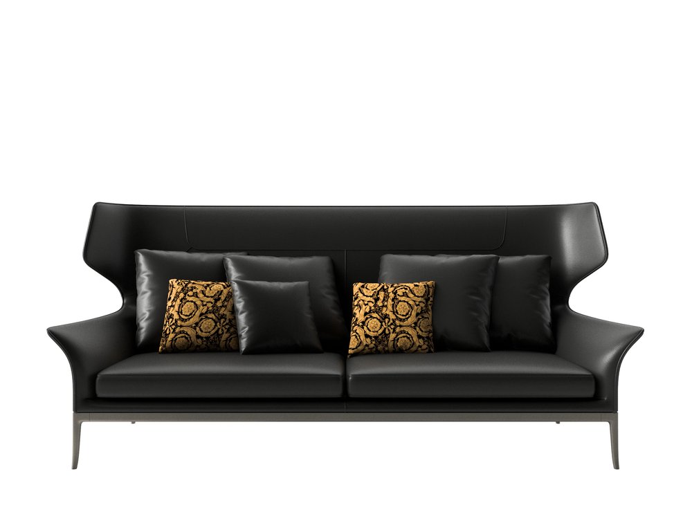 Ve+Stiletto+3+Seater+Sofa+Leather