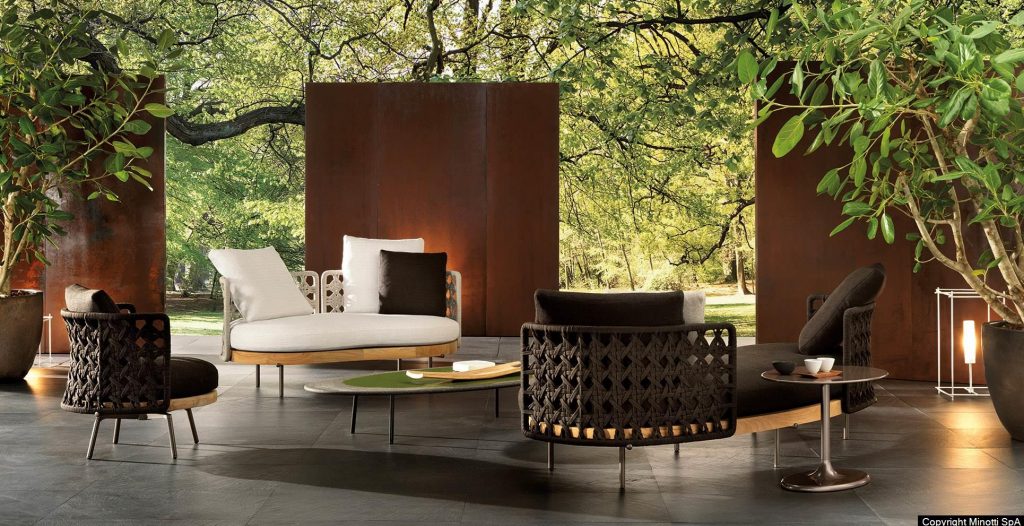 Minotti Уличная Мебель Torii Nest